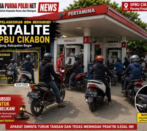 Diduga Praktik Pelangsiran Pertalite di SPBU Cikabon Parung Panjang, Aparat Diminta Turun Tangan