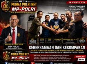Kebersamaan dan Kekompakan, MP-POLRI Bersama Unsur Terkait Bangun Situasi Kamtibmas di Parung Panjang