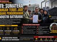 SPRS VI Dikirim ke Presiden, LTB: Sumatera Jangan Terus Jadi Ruang Pengorbanan Industri Batubara