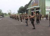 Dandim 0711/Pemalang Pimpin Olah Raga Bersama Anggota, Perkuat Kebugaran dan Soliditas Prajurit