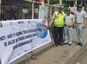 Tekan Angka Kecelakaan, PT Jasa Raharja (PERSERO ) Kantor Wilayah Utama DKI Jakarta Gelar Safety Campaign di Wilayah Jakarta Utara
