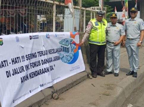 Tekan Angka Kecelakaan, PT Jasa Raharja (PERSERO ) Kantor Wilayah Utama DKI Jakarta Gelar Safety Campaign di Wilayah Jakarta Utara