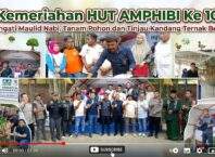 Peringati 10 Tahun, AMPHIBI Gelar Maulid Nabi, Aksi Tanam Pohon, Tebar Bibit Ikan, dan Terima Program Community Development Ternak Bebek dari PT Musim Mas