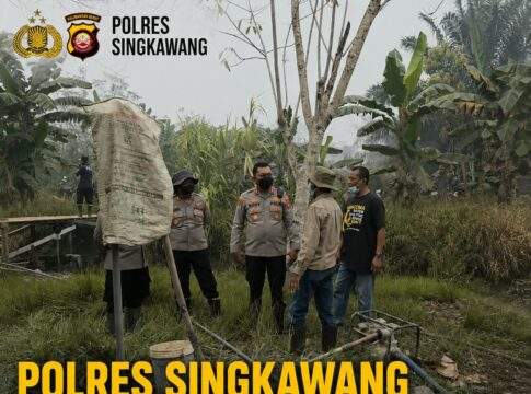 Polres Singkawang Hadirkan Dua Sumur Bor, Perkuat Akses Air Bersih dan Kesiapsiagaan Karhutla