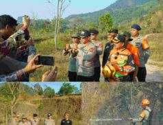 Polda Jabar Padamkan Karhutla di Gunung Geulis, Warga Diimbau Waspada