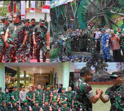 Pangdam III/Siliwangi Dampingi Kasad Tinjau Kincir Air, Situ Bagendit hingga Ketahanan Pangan di Garut dan Bandung