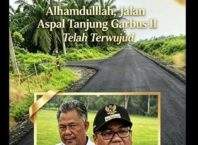 Jalan Aspal 3.600 Meter di Tanjung Garbus II, Warga Bersyukur & Bangga Kepada Bupati Asri Ludin Tambunan dan Manageman PTPN-IV Regional 2