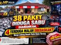 38 Paket Diduga Sabu Diamankan, 4 Terduga Malah Dibebaskan? Warga Lebong Desak Polisi Buka Terang