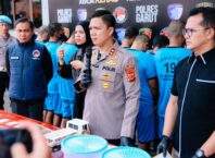 Dalam Satu Bulan Polres Garut Ungkap 12 Kasus Narkotika dan 16 Tersangka Diamankan