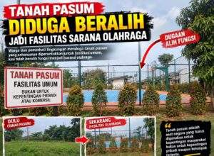 Tanah Fasum Diduga Beralih Fungsi Jadi Fasilitas Olahraga, Status Lahan di Amara Village Parung Panjang Dipertanyakan