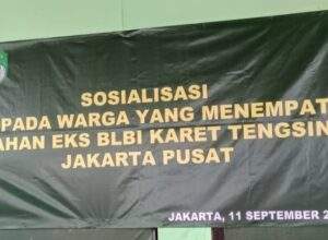 Kodam Jaya Sosialisasi Rencana Pengosongan Lahan Negara di Karet Tengsin Jakpus, Tawarkan Kerohiman 2 Juta Rupiah Per Pintu
