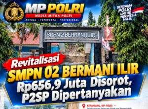 Revitalisasi SMPN 02 Bermani Ilir Rp 656,9 Juta Disorot, P2SP Dipertanyakan