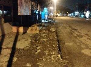 Diduga Pekerjaan Bahu Jalan Milik Provinsi Sumut di Kelurahan Cemara Lubuk Pakam—Dikerjakan Dini Hari, Tanpa Papan Informasi
