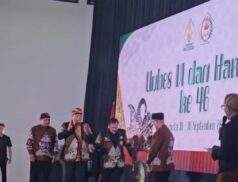 Jenderal (Purn) Pol Agus Andrianto Hadiri Mubes ke 6 dan Harlah ke 46 Putra Jawa Kelahiran Sumatera (Pujakesuma)