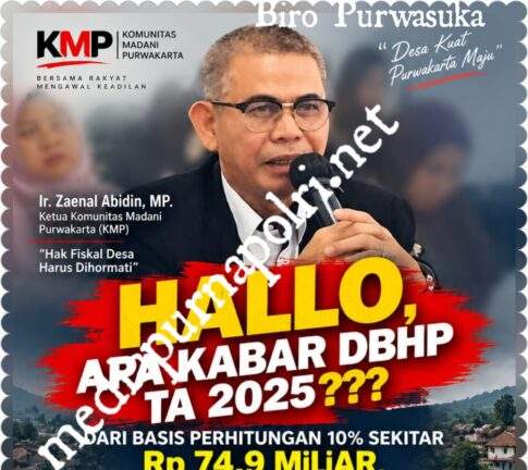 Hallo, Apa Kabar DBHP TA 2025??? Dari Basis Perhitungan 10% Sekitar Rp 74,9 Miliar, Mengapa DBHP TA 2025 Hanya Rp 28,1 Miliar?