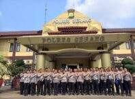 Kunjungan Siswa Dikbangspes Lantas ke Polres Serang, Tingkatkan Wawasan dan Profesionalisme