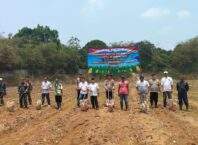 Polsek Kopo Polres Serang Dukung Ketahanan Pangan Melalui Penanaman Jagung Hibrida Program Pat Seluas 10 Hektare