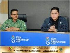 Bupati Bandung Bersama Menpora Erick Thohir Tinjau Stadion Jalak Harupat (SJH) Jelang ASIAN CUP 2026