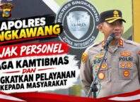 Kapolres Singkawang Ajak Personel Jaga Kamtibmas dan Tingkatkan Pelayanan Kepada Masyarakat