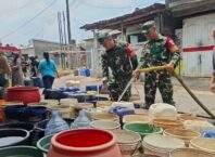 Kodim Pemalang Salurkan Bantuan Air Bersih untuk Warga Terdampak Kekeringan di Desa Pulosari