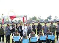 Pangdam IV/Diponegoro Hadiri Apel Akbar Satlinmas se-Jawa Tengah