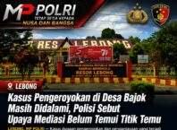Kasus Pengeroyokan di Desa Bajok Masih Didalami, Polisi Sebut Upaya Mediasi Belum Temui Titik Temu