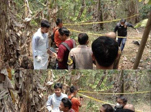 Polsek Petir Gerak Cepat Tangani Temuan Mayat di Samping KUA Tunjung Teja