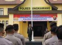 Polres Singkawang Semangat Hari Kesaktian Pancasila, Perkuat Nilai Persatuan dan Pengabdian