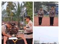 Kapolres Rokan Hilir Gelar Serah Terima Jabatan Wakapolres Rokan Hilir