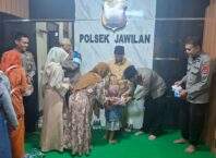 Polres Serang Melalui Polsek Jawilan Menggelar Santunan Kepada 50 Anak yatim dan piatu Sebagai Bentuk Keperdulian Terhadap Sesama