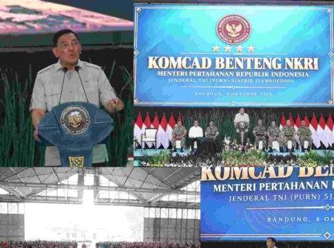 Pangdam III/Siliwangi Dampingi Menhan RI Kunjungan Kerja Di Wilayah Kodam III/Siliwangi
