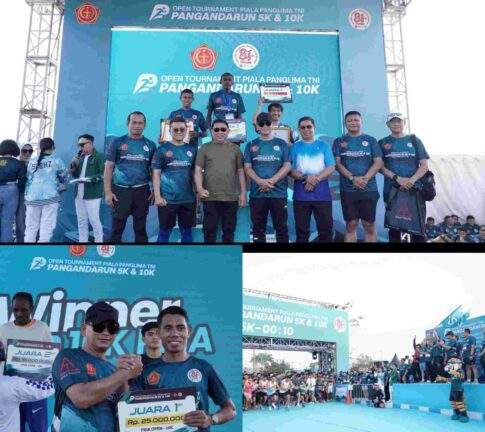 Pangdam III/Siliwangi Hadiri Pangandaran Run 5K dan 10K, Semarakkan HUT ke-81 TNI Tahun 2026