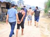 Polres Rokan Hilir Gerebek Dua Sarang Narkoba