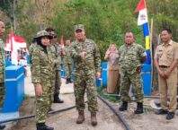 Tim Wasev Korem 071/Wijayakusuma Tinjau Progres TMMD Sengkuyung Tahap IV di Desa Gunungbatu