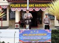 Kapolres Humbahas Pimpin Apel Operasi Patuh Toba 2026: Ajak Masyarakat Budayakan Tertib Berlalu Lintas