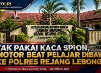 Tak Pakai Kaca Spion, Motor Beat Milik Pelajar SMK Negeri 3 Dibawa ke Polres Rejang Lebong